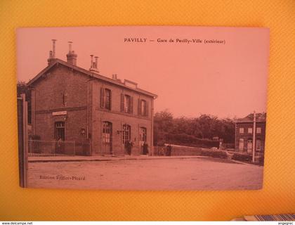 Carte Pavilly - Gare de Pavilly -Ville (extérieur)