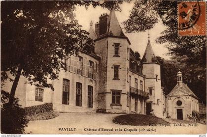 CPA PAVILLY - Chateau d'Esneval et la Chapelle (105409)