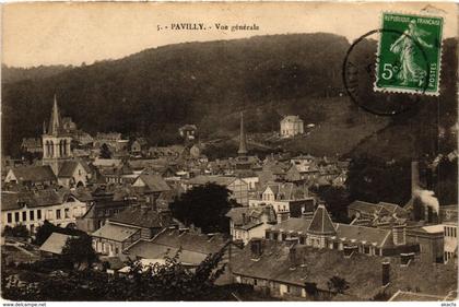 CPA PAVILLY-Vue générale (348822)