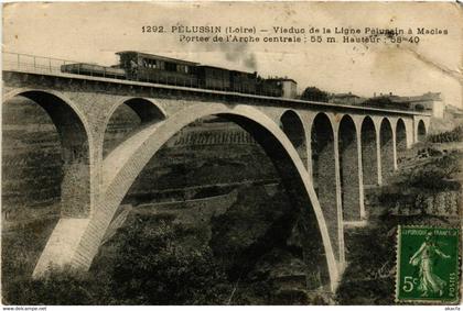 CPA AK PELUSSIN - Viaduc de la Ligne PELUSSIN a Maclas (578563)