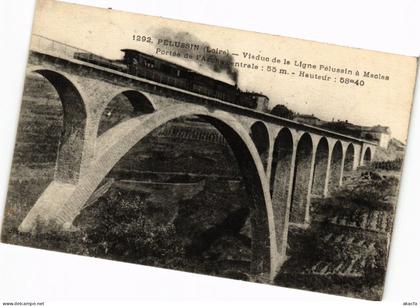 CPA PÉLUSSIN - Viaduc de la Ligne PÉLUSSIN a Maolas - Portée . (226348)