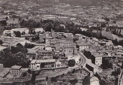 Pélussin 42 - Vue aérienne Quartier de Virieux