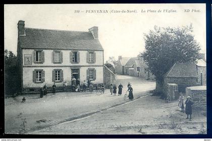 cpa du 22 Penvénan la place de l' église   SE20-1