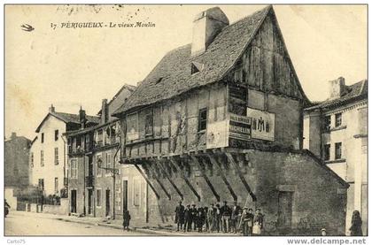 PERIGUEUX 24 - Le Vieux Moulin - Publicité Garage Michelin à Périgueux