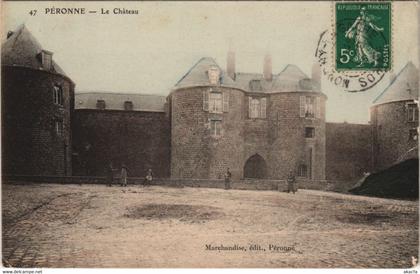 CPA PÉRONNE Le Chateau (808068)