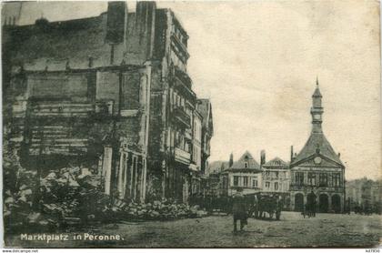 Peronne - Marktplatz