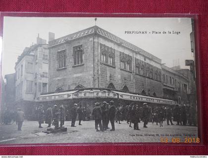 CPA - Perpignan - Place de la Loge