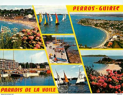 22 - Perros-Guirec - Multivues - Flamme Postale de Perros-Guirec - CPM - Voir Scans Recto-Verso