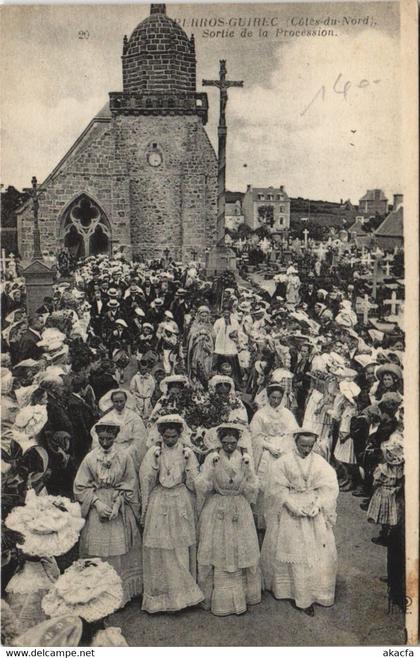 CPA PERROS-GUIREC - Sortie de la Procession (119325)