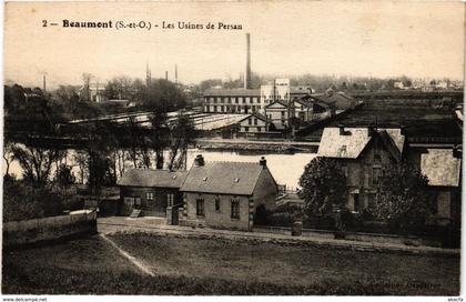 CPA BEAUMONT (S.-et-O.) - Les Usines de PERSAN (290239)