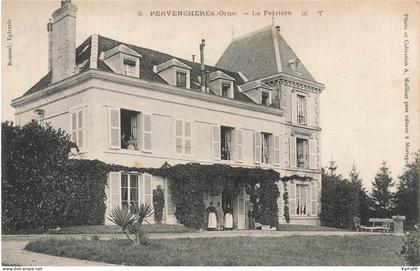 pervenchères * château la ferrière