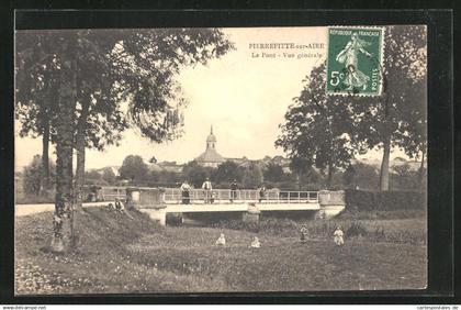 CPA Pierrefitte-sur-Aire, Le Pont, Vue Generale