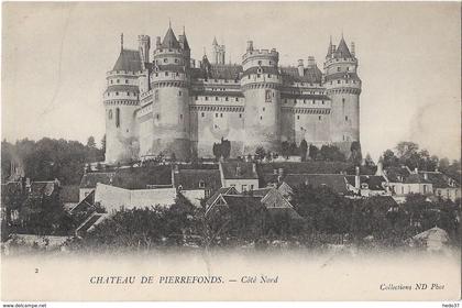 Le Château de Pierrefonds - Côté Nord