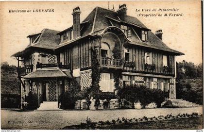 CPA Environs de LOUVIERS - Le Parc de Pinterville (Propriété de M... (181928)