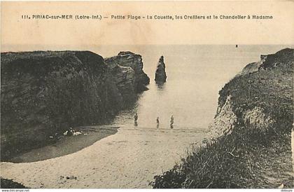 44 - Piriac sur Mer - Petite Plage - La Couette, les Oreillers et le Chandelier à Madame - Animée - CPA - Carte Neuve -