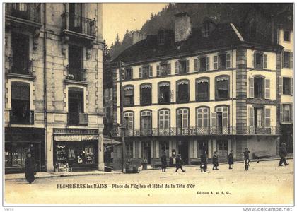 Carte Postale Ancienne de PLAINFAING