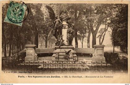 CPA PARIS Ses Squares et ses Jardins. 103. Le Ranelagh (577585)