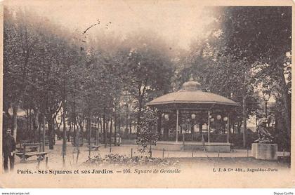 PARIS - Ses Squares et ses Jardins - Square de Grenelle - état