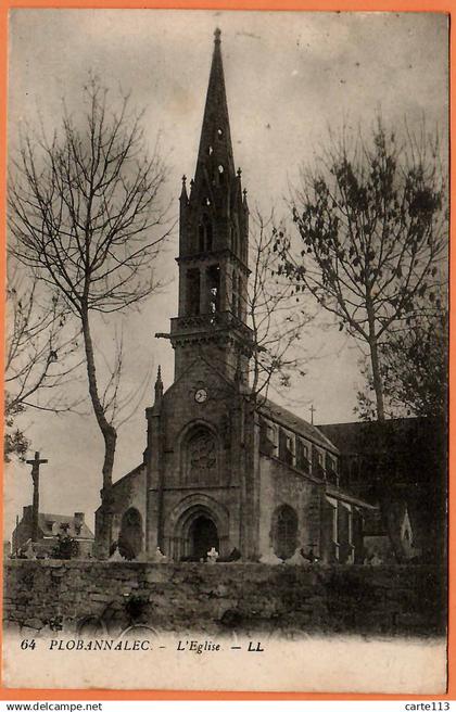 29 - B34971CPA - PLOBANNALEC - L'église - Très bon état - FINISTERE