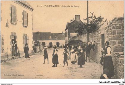 CAR-ABNP5-0484-29 - PLOBALANNEC - l'entrée du bourg - vendue en etat