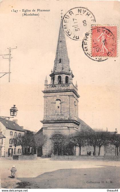 ¤¤   -   PLOEMEUR    -  L'Eglise   -   ¤¤