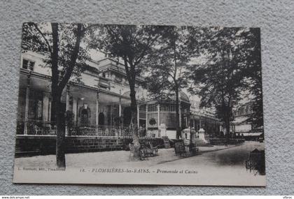 C940, plombières les bains, promenade et casino, Vosges 88