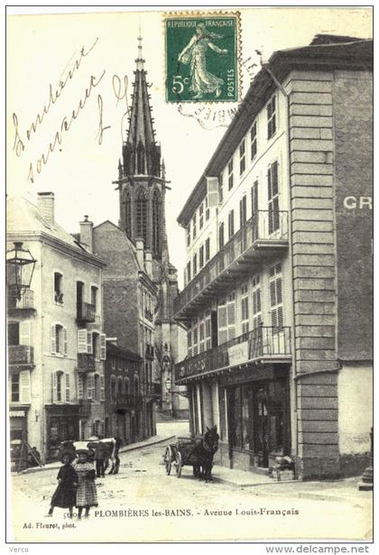 Carte Postale Ancienne de PLOMBIERES les BAINS