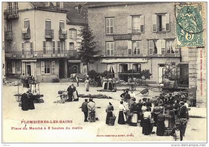 Carte Postale Ancienne de PLOMBIERES les BAINS