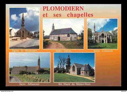 29 - Plomodiern - Ses Chapelles - Multivues - Voir Scans Recto Verso