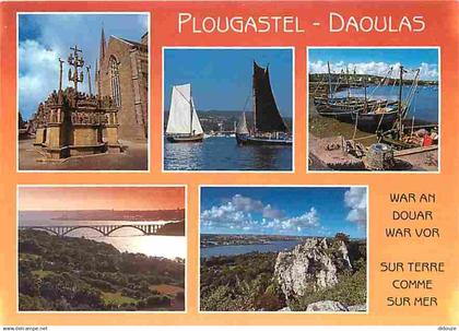 29 - Plougastel Daoulas - Multivues - Bateaux - Voir Scans Recto Verso