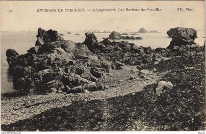 CPA PLOUGRESCANT Les Rochers de Pors-Hir (1165324)