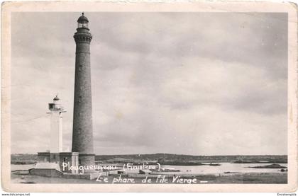 CPSM Carte postale France   Plouguerneau  Phare de l'ile Vierge 1954   VM66179