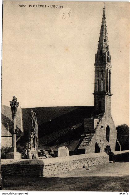 CPA PLOZEVET - L'Église (206851)