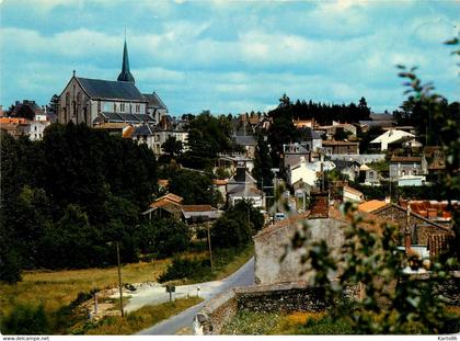 le poiré sur vie * vue générale et route du village