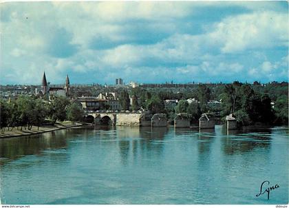 78 - Poissy - Vue générale et le Vieux Pont - CPM - Flamme Postale de Poissy - Voir Scans Recto-Verso