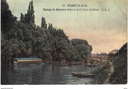 Carte POSTALE  Ancienne  de  POISSY