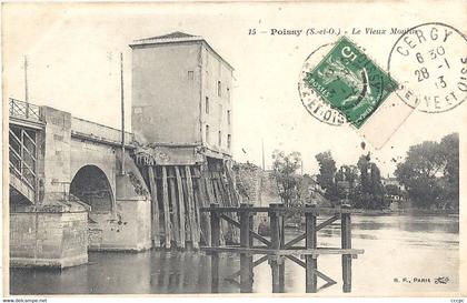 CPA Poissy Le Vieux Moulin