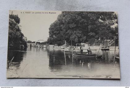 Poissy, les pontons du bras Migneaux, Yvelines 78