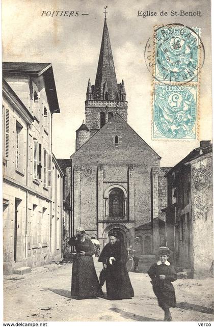 Carte POSTALE  ANCIENNE de  POITIERS