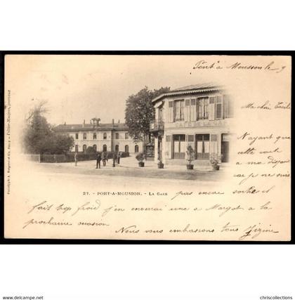 54 - PONT A MOUSSON (Meurthe et Moselle) - La Gare