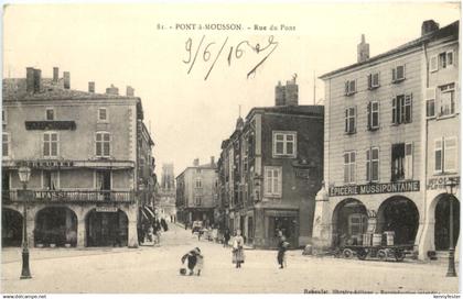 Pont a Mousson, Rue de Pont