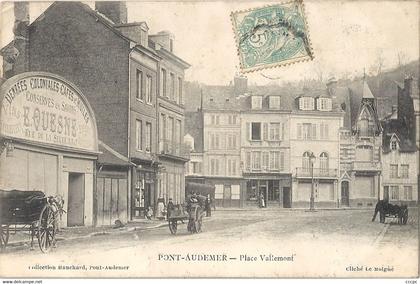 CPA Pont-Audemer Place Valmont