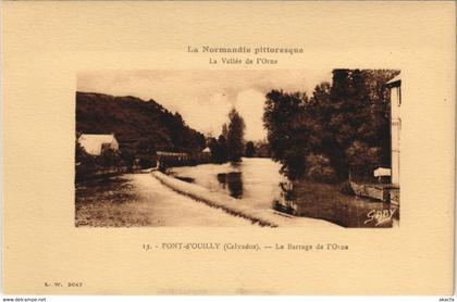 CPA PONT-d'OUILLY - Le Barrage de l'Orne (141081)