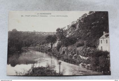 O285, Pont d'Ouilly, l'Orne à saint Christophe, Calvados 14