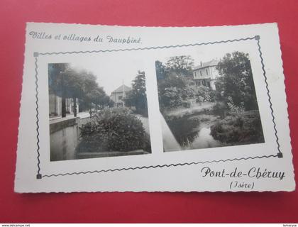 CPSM Carte Postale Pont-de-Chéruy le bourbre--- France 38 Isère  Pont-de-Chéruy le bourbre