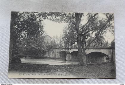 O673, Pont de Cheruy, le pont sur la Bourbre, Isère 38