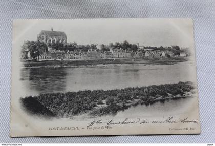 Pont de l'Arche, vue prise du pont, Eure 27