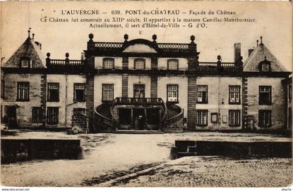 CPA PONT-du-CHATEAU Facade du Chateau (1256511)