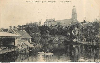 PONT ECREPIN - vue générale, lavoir.