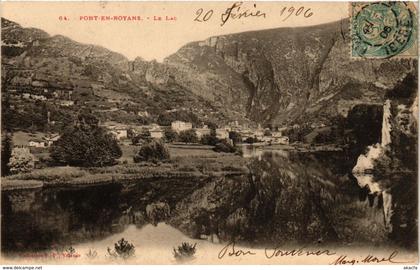 CPA PONT-en-ROYANS - Le Lac (247136)